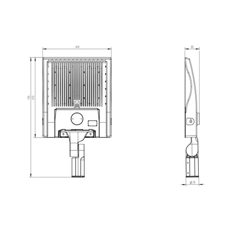 SAL LED FLOOD LIGHT PORT SHP210