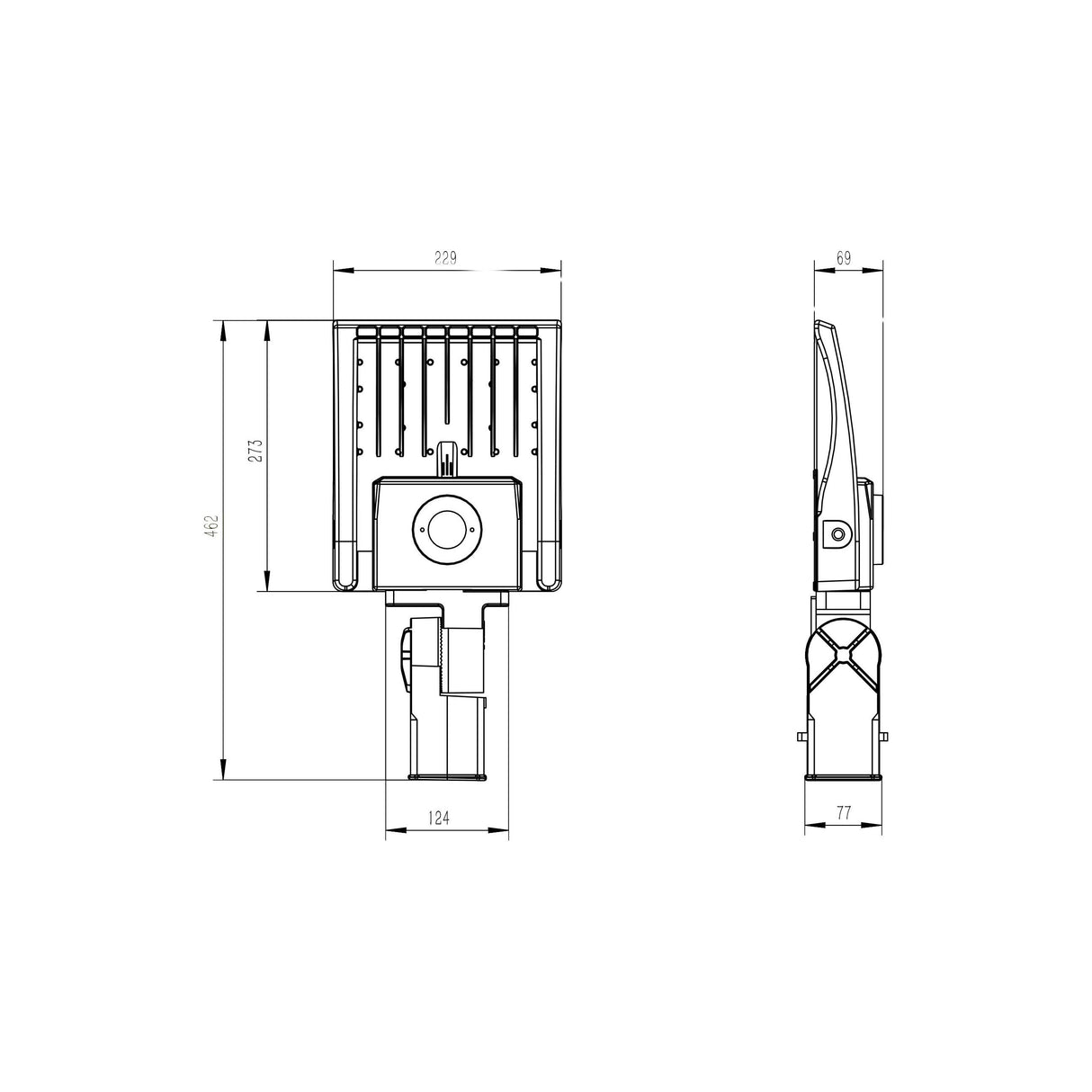 SAL LED FLOOD LIGHT PORT SHP210