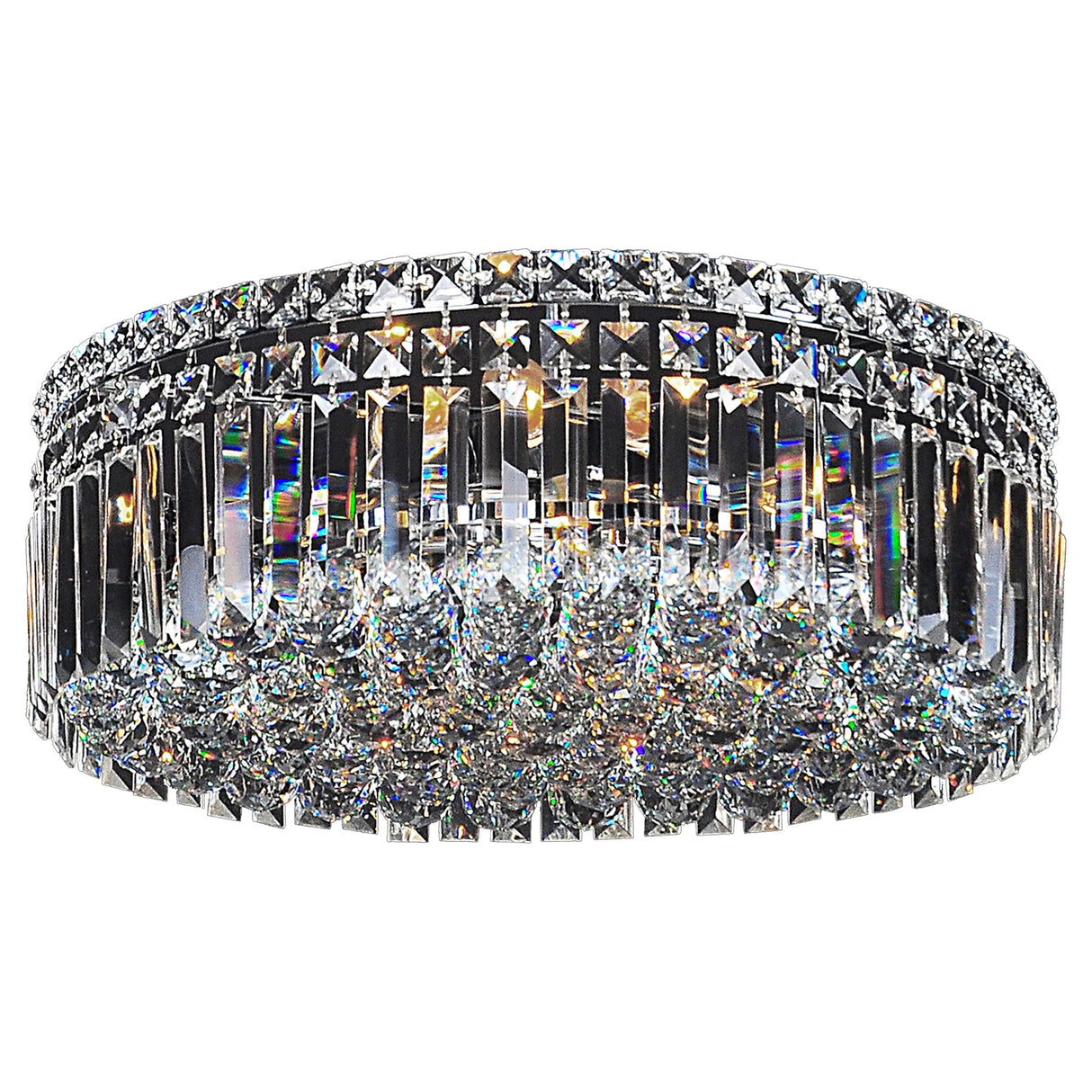 Lighting Inspiration Rotondo Flush 6Lt Large 50Cm Chrome