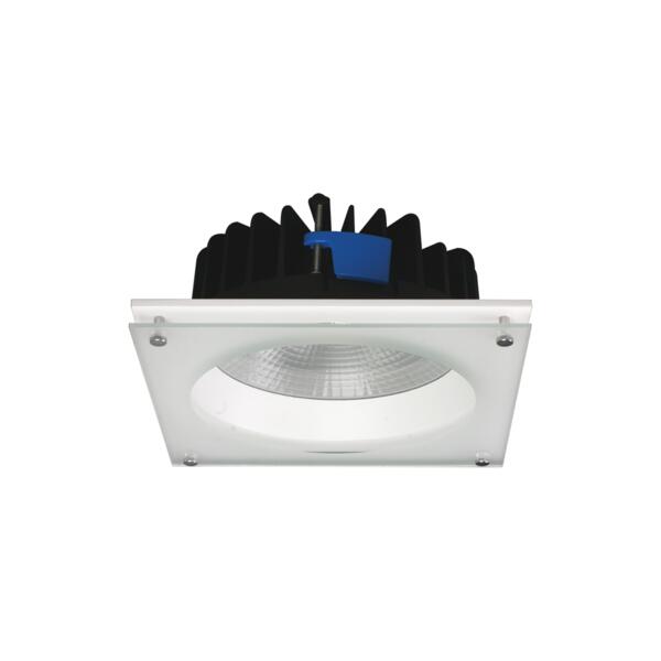 SAL UNI LED S9656 SQ 25W Square Profile IP54 LED Downlight