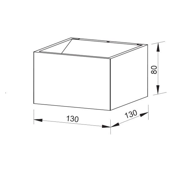 SAL Lounge IV SE7066TC 9W IP54 LED Wall Light