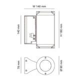 SAL LED WALL LED LIGHT MINI STEIN SE7147 16W