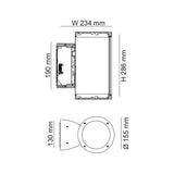 SAL STEIN SE7148 32W IP65 LED Wall Light