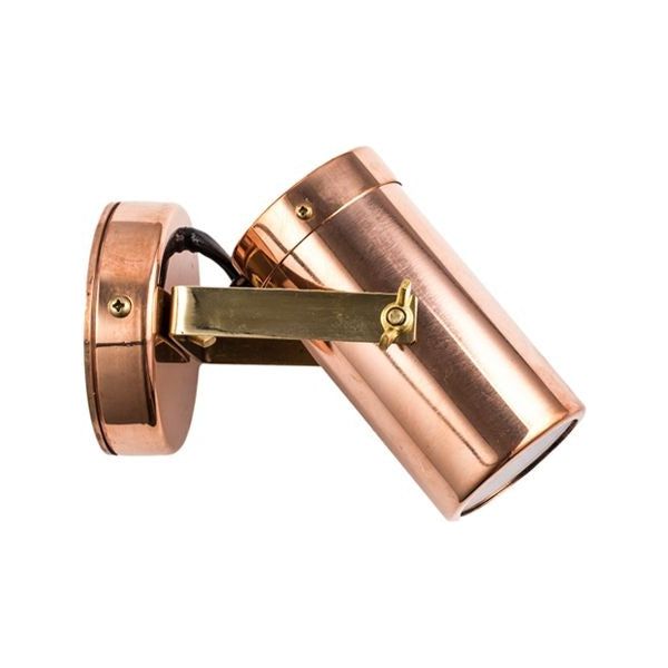 CLA Gu10/Mr16 Exterior Copper Wall Spot Lights