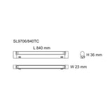 SAL Slimline Seamless TC Linkable LED BATTEN SL9706