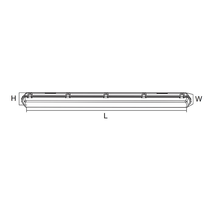 SAL KEW LED WEATHERPROOF EMERGENCY BATTEN SL9721