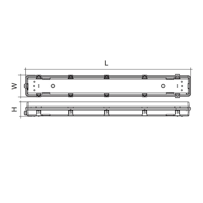 SAL SOL SL9726TC/DP 10/50W LED IP65 WEATHERPROOF BATTEN