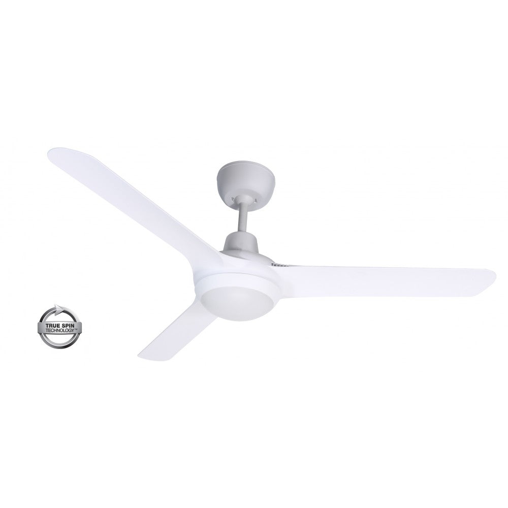 Ventair Spyda 1250mm 3 Blade Ceiling Fan with Light