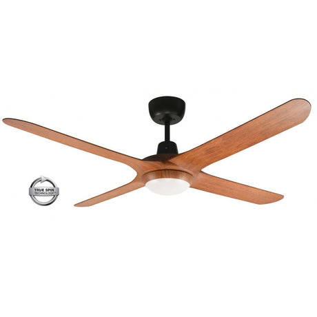 Ventair Spyda 1250mm 4 Blade Ceiling Fan witth Light