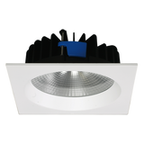 SAL UNI LED S9656 SQ 25W Square Profile IP54 LED Downlight