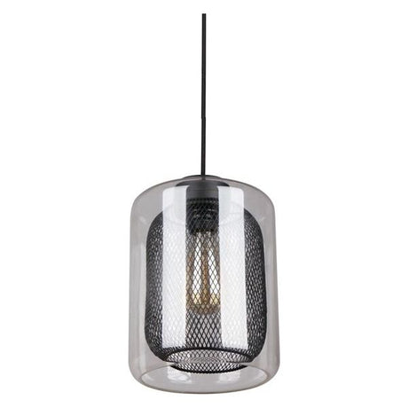 CLA Tono Mesh Internal Clear Glass Oblong Pendant Lights