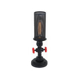 CLA VENETO Black Iron Table Lamps