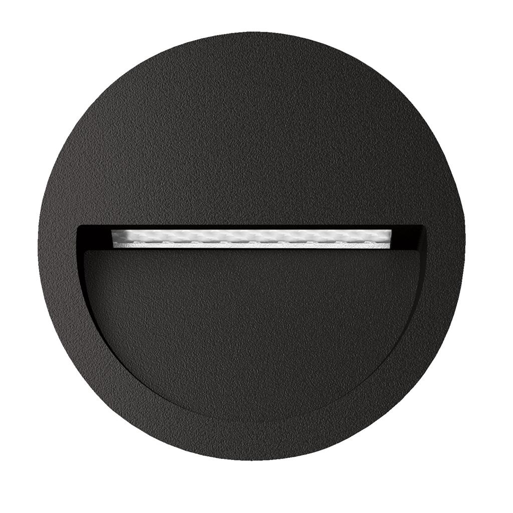 Domus ZAC-4 Round Recessed LED Wall Light IP65 12V