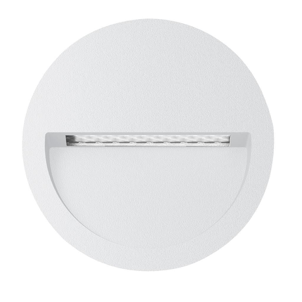 Domus ZAC-4 Round Recessed LED Wall Light IP65 12V