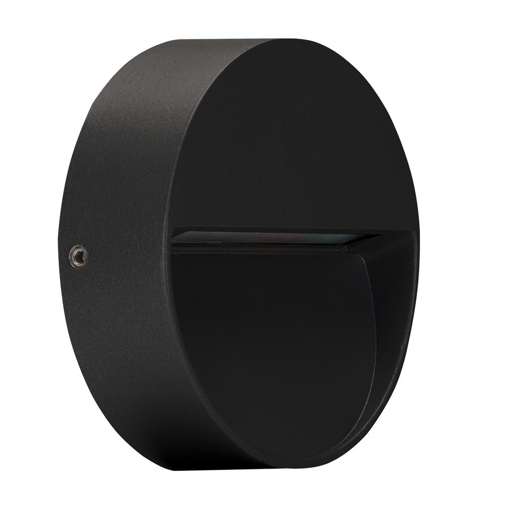 Domus ZEKE-4-4W-RND 12V Round Surface Mounted LED Steplight