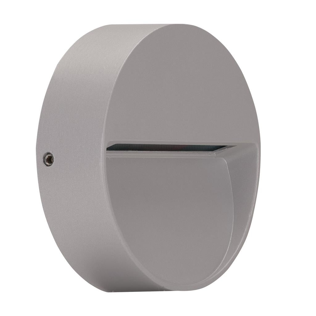 Domus ZEKE-4-4W-RND 240V Round Surface Mounted LED Steplight