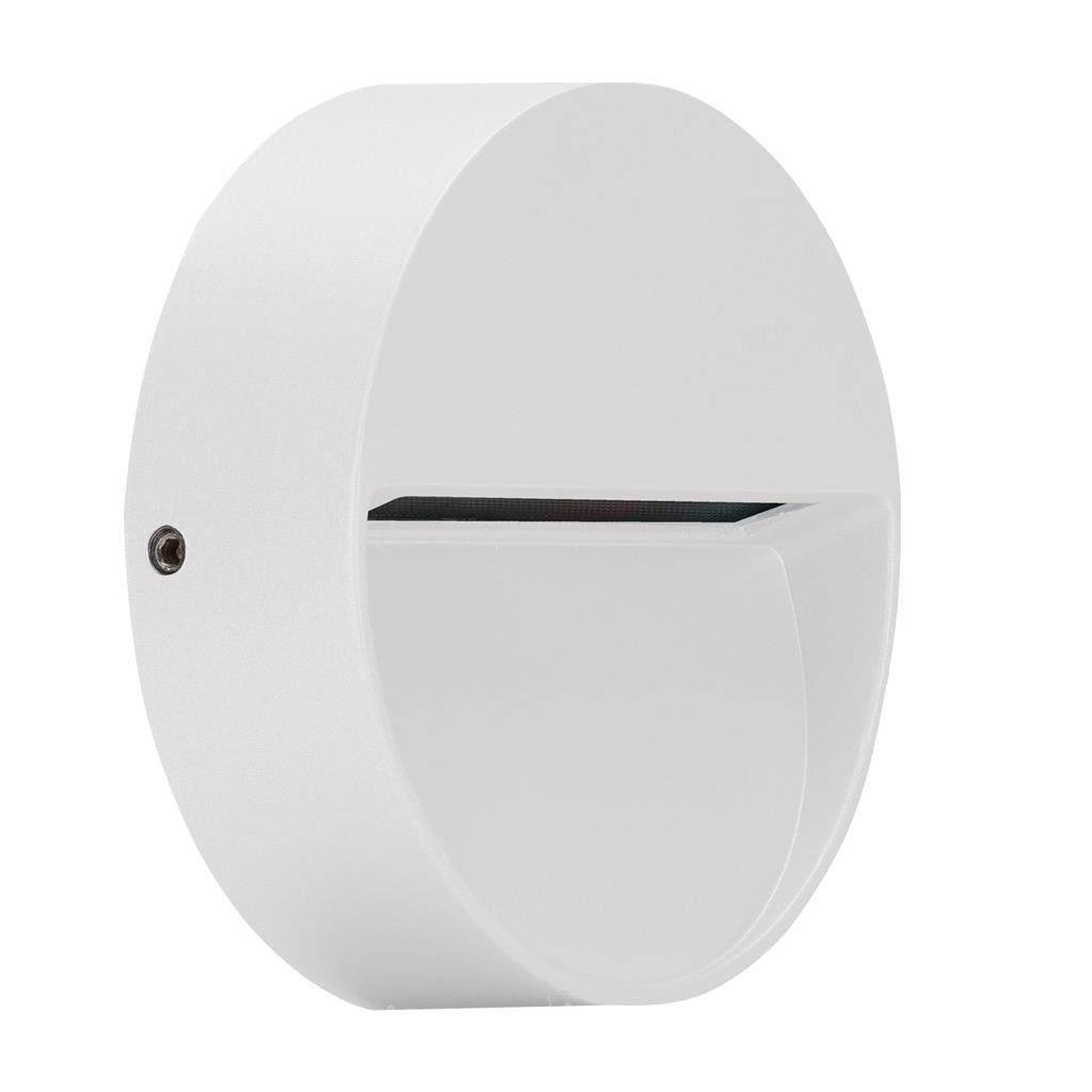 Domus ZEKE-4-4W-RND 12V Round Surface Mounted LED Steplight
