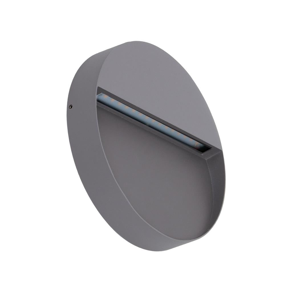 Domus ZEKE 9W Round 12V Surface Mounted LED Step/Wall Light