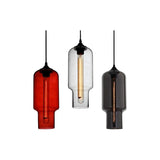 ZUCCA Vintage Industrial Clear Glass Pendant by VM Lighting